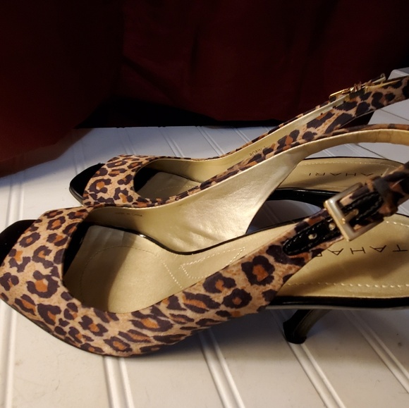Leopard print heels - Picture 3 of 6